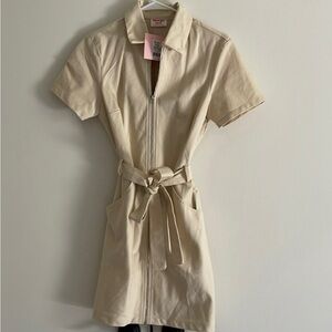 NWT Showpo Ceres Canvas Dress US 4